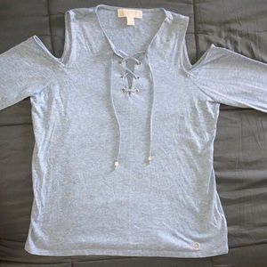 Light Blue Micheal Kors Top